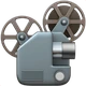 Film Projector emoji, Apple design