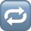 Repeat Button emoji, Apple design