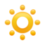 Dim Button emoji PNG