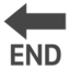 End Arrow emoji, Apple design