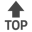 Top Arrow emoji, Apple design
