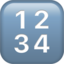 Input Numbers emoji, Apple design