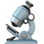 Download Microscope emoji, Apple style