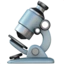 Microscope emoji, Apple design