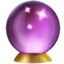 Crystal Ball emoji on iPhone