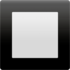 Download Black Square Button emoji, Apple style