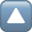 Upwards Button emoji, Apple design