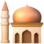 Mosque emoji, Apple design