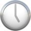 Five O’clock emoji, Apple design