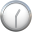 One-thirty emoji, Apple design