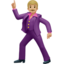 Man Dancing, Medium-light skin tone