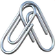 Linked Paperclips emoji, Apple design