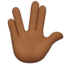 Vulcan Salute, Medium-dark skin tone