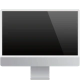 Desktop Computer emoji on iPhone