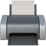 Printer emoji on iPhone