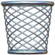 Wastebasket emoji, Apple design
