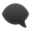 Download Left Speech Bubble emoji, Apple style