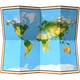 World Map emoji, Apple design