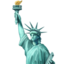 Statue Of Liberty emoji, Apple design