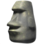 Moai emoji, Apple design
