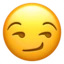 Smirking Face emoji, Apple design
