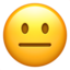 Neutral Face emoji PNG