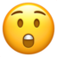 Astonished Face emoji PNG
