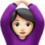 Woman Gesturing Ok, Light skin tone