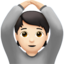 Person Gesturing Ok, Light skin tone