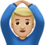 Man Gesturing Ok, Medium-light skin tone
