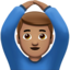 Man Gesturing Ok, Medium skin tone