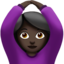 Woman Gesturing Ok, Dark skin tone