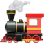 Download Locomotive emoji, Apple style
