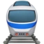 Train emoji on iPhone