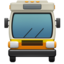 Oncoming Bus emoji, Apple design