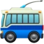 Trolleybus emoji on iPhone