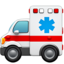 Ambulance emoji, Apple design