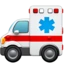 Ambulance emoji on iPhone
