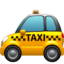 Taxi emoji, Apple design