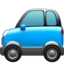 Sport Utility Vehicle emoji on iPhone