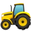 Tractor emoji on iPhone