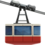 Mountain Cableway emoji PNG