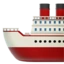 Ship emoji, Apple design