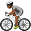 Person Biking, Medium-dark skin tone
