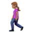 Woman Walking, Medium skin tone