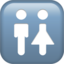 Download Restroom emoji, Apple style