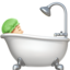 Person Taking Bath, Light skin tone