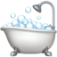 Download Bathtub emoji, Apple style