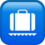 Download Baggage Claim emoji, Apple style