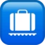 Baggage Claim emoji, Apple design